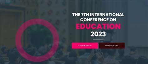 The 5th ICSE 2023 will be held on 4th & 5th October 2023. . International conference on education 2023